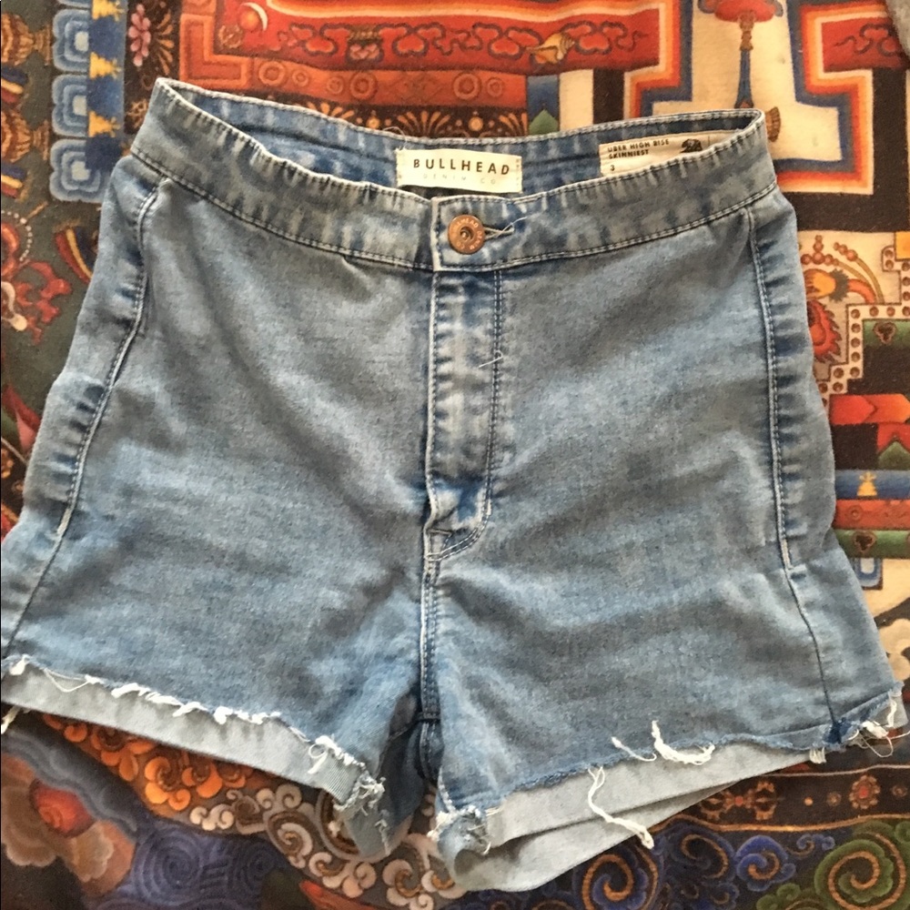 High Waisted Jean Shorts